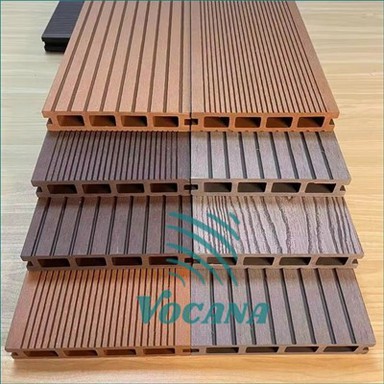 Deciau cyfansawdd WPC ar raddfa dân