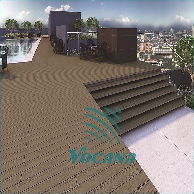 Solid-Core outdoor WPC Decking